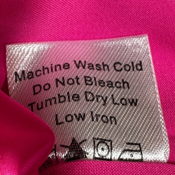 Tuckernuck Pink Bow Shoulder Mini Dress XXS Long Sleeve Party Cocktail Chic - Picture 11 of 12